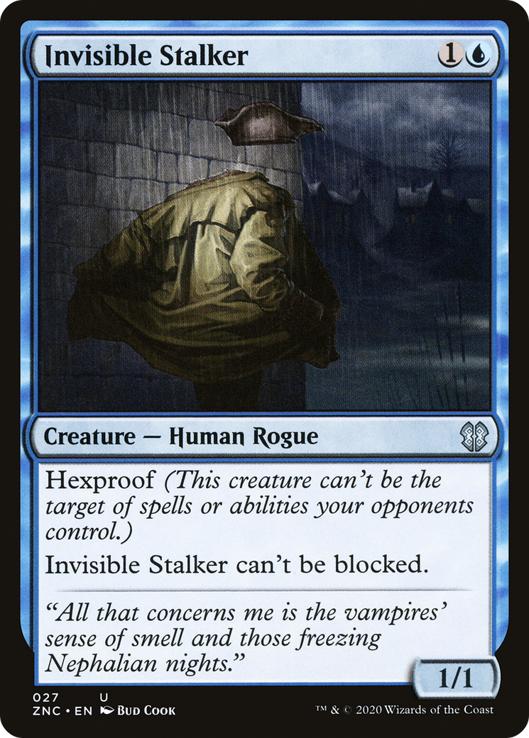 Invisible Stalker (027) - Zendikar Rising Commander