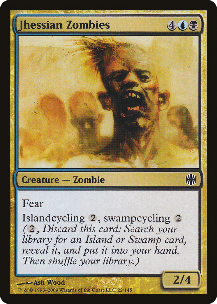 Jhessian Zombies (022) Foil - Alara Reborn