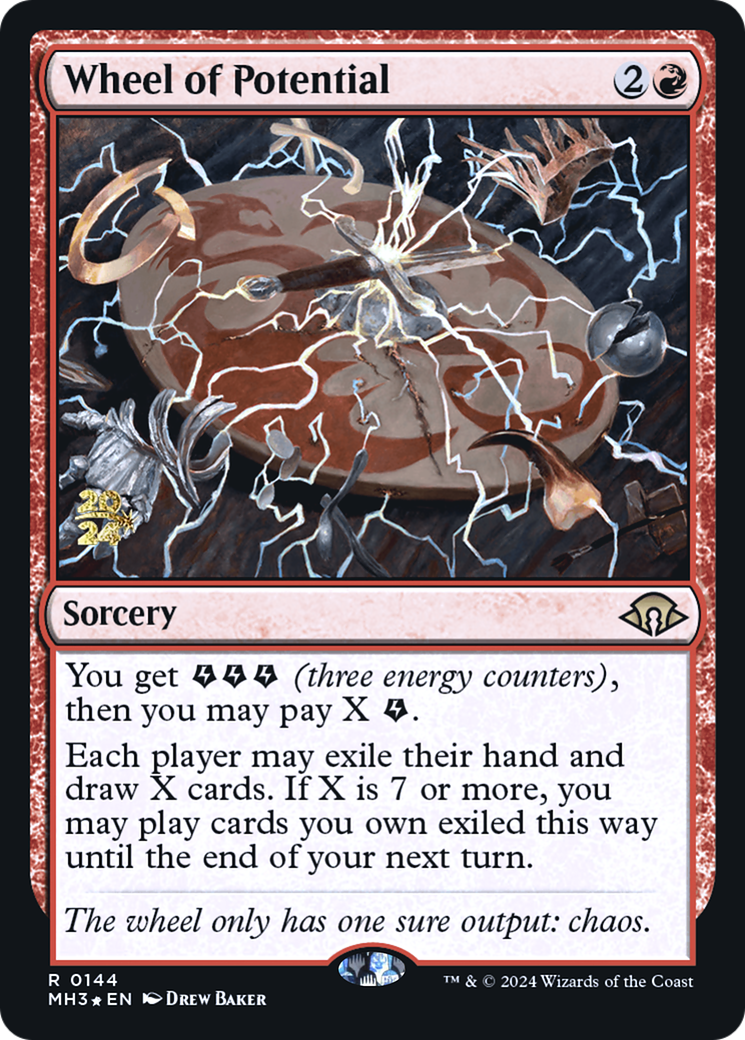 Wheel of Potential (144) Foil - Modern Horizons 3 Promos
