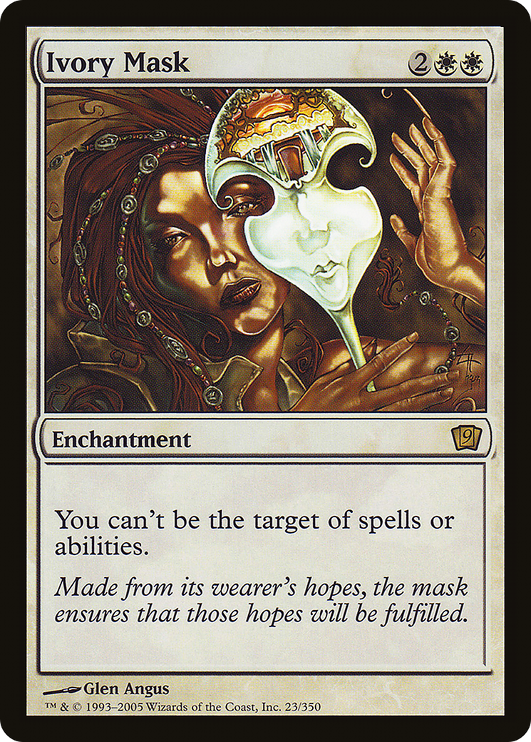 Ivory Mask (023) Foil - Ninth Edition
