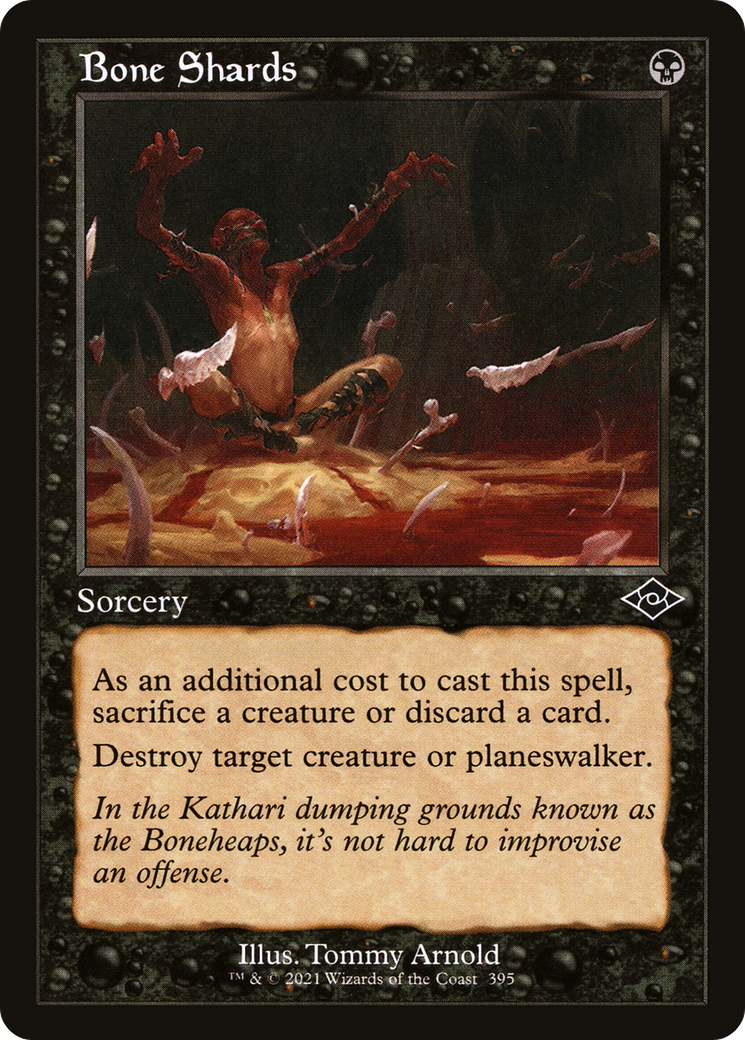 Bone Shards (Retro) (395) Foil - Modern Horizons 2