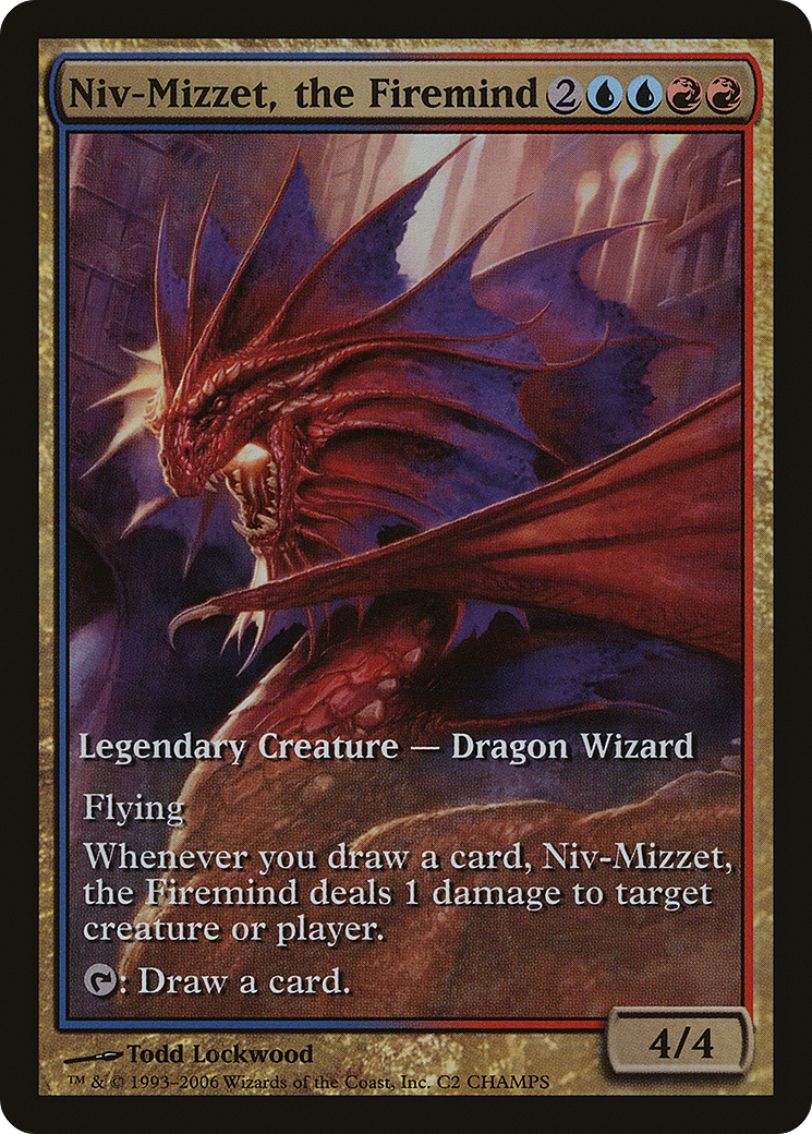 Niv-Mizzet, the Firemind (002) Foil - Champs and States