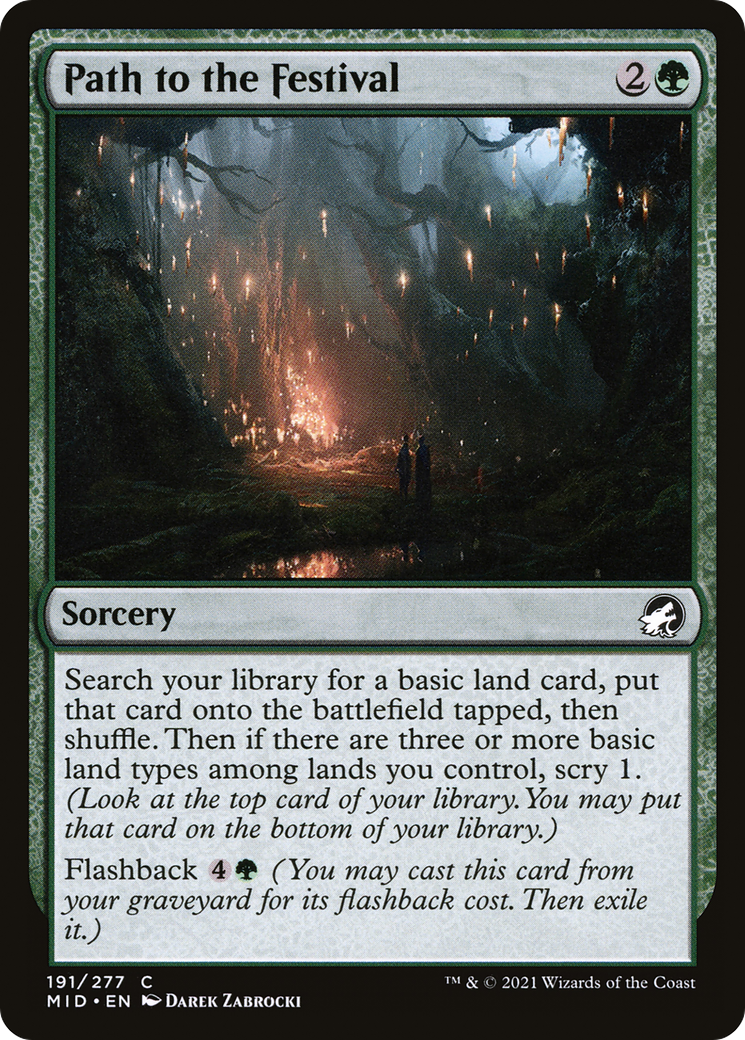 Path to the Festival (191) - Innistrad: Midnight Hunt
