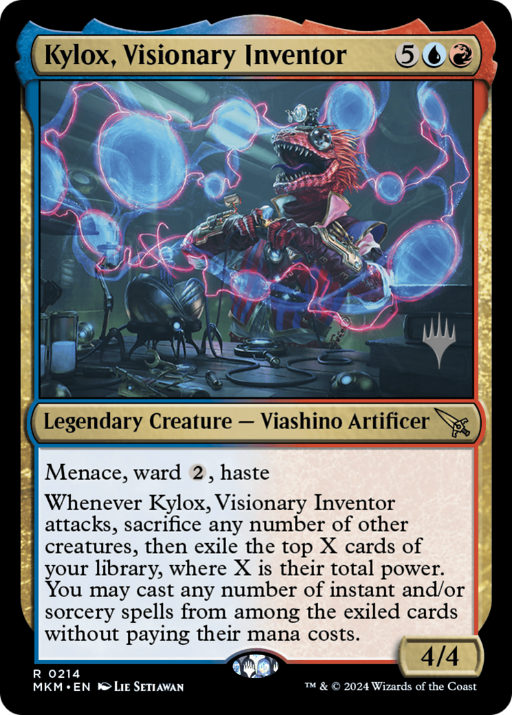 Kylox, Visionary Inventor (214) Foil - Murders at Karlov Manor Promos