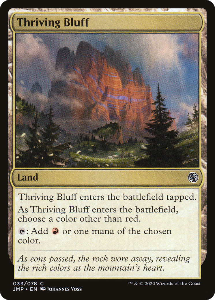 Thriving Bluff (033) - Jumpstart