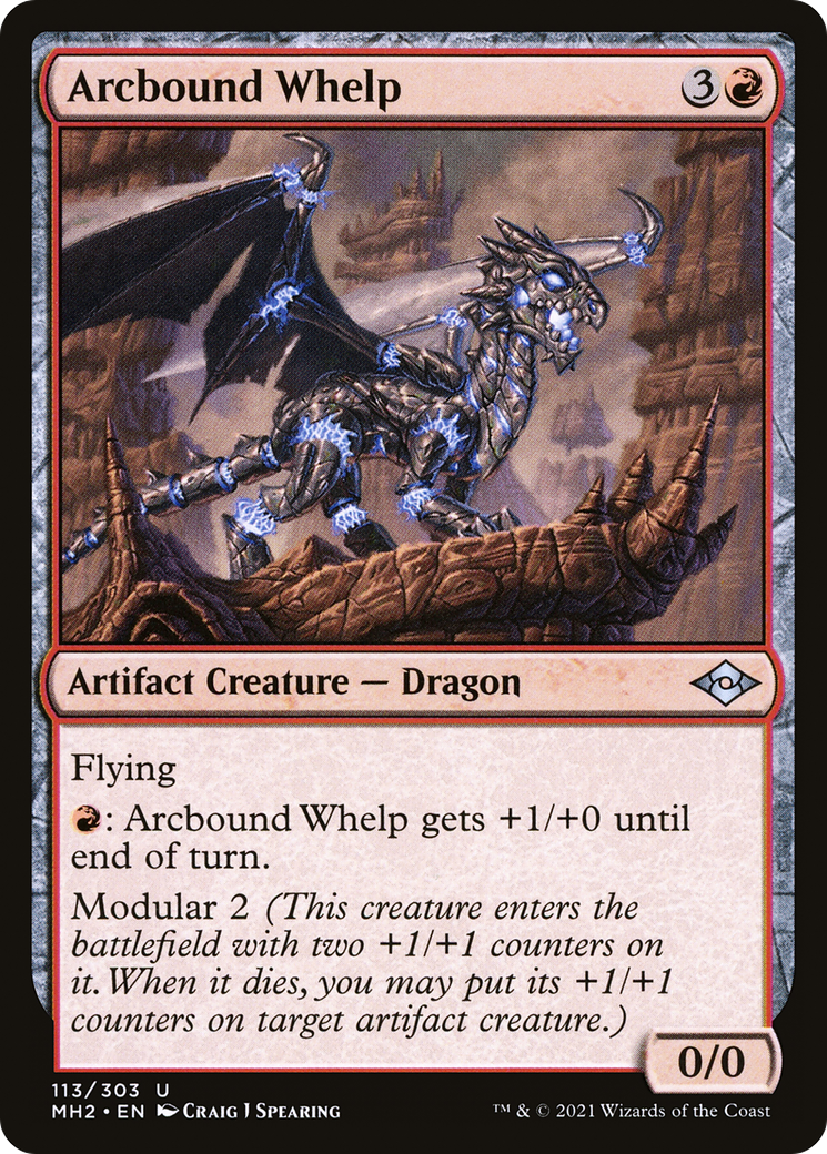 Arcbound Whelp (113) Foil - Modern Horizons 2