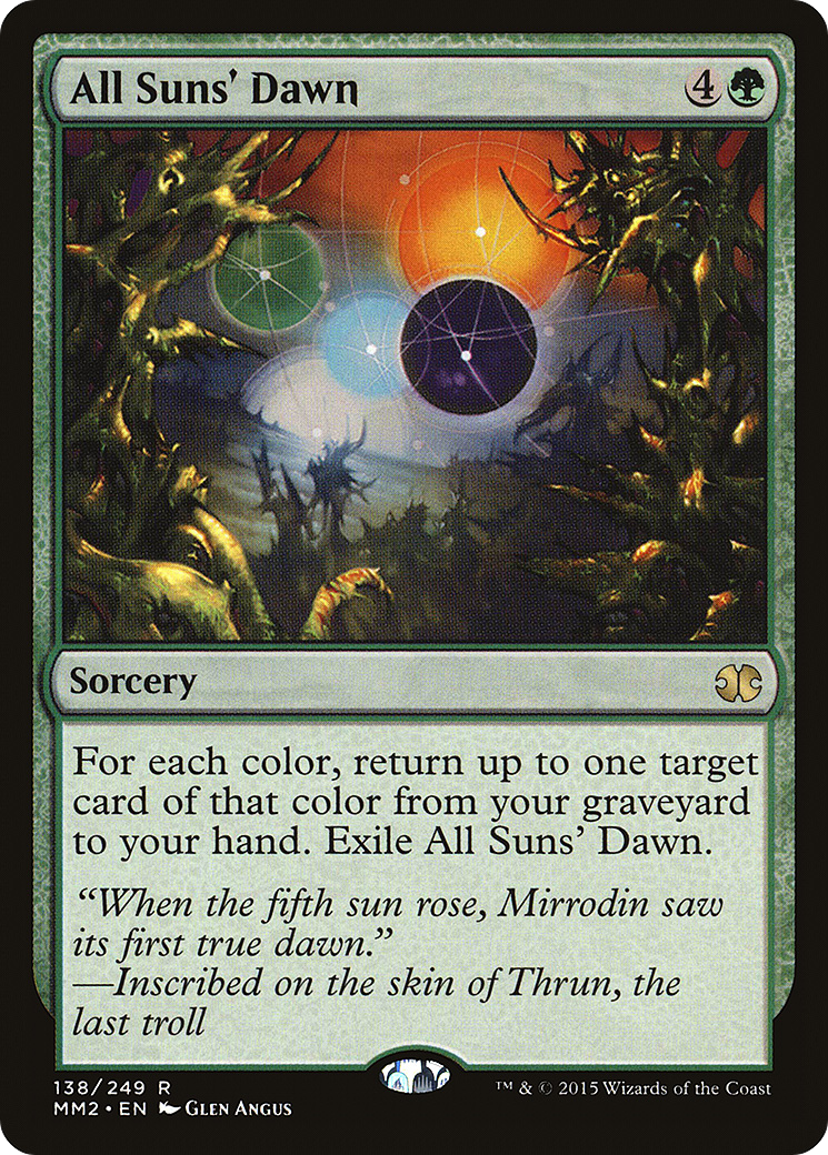 All Suns' Dawn (138) - Modern Masters 2015