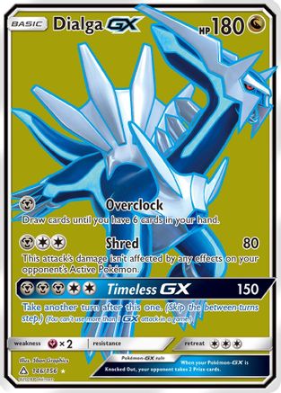 Dialga GX (Full Art) (146) Holofoil - Ultra Prism