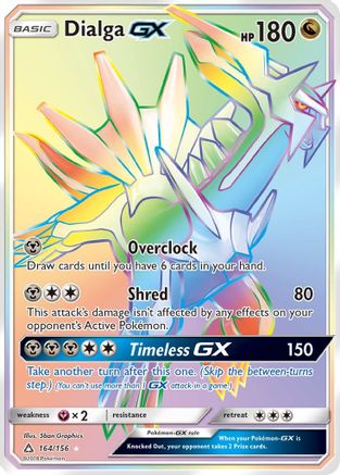 Dialga GX (Secret Rare) (164) Holofoil - Ultra Prism