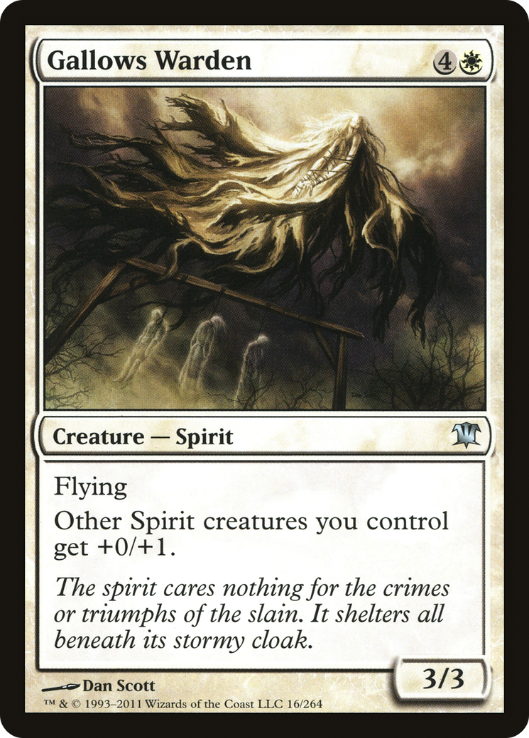 Gallows Warden (016) Foil - Innistrad