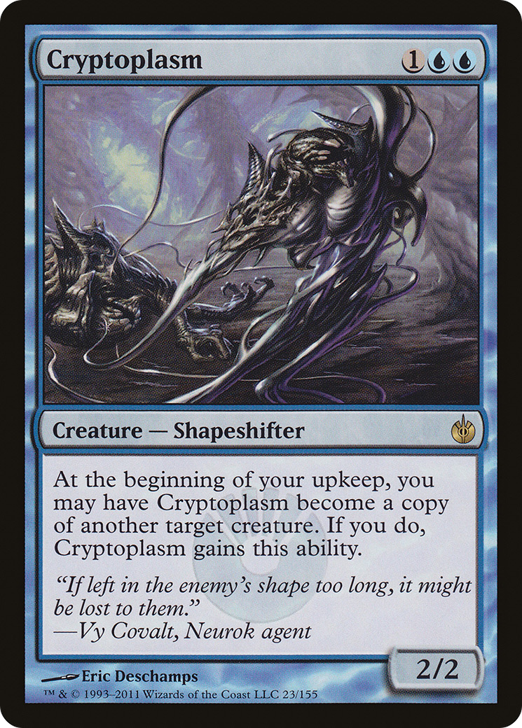 Cryptoplasm (023) Foil - Mirrodin Besieged