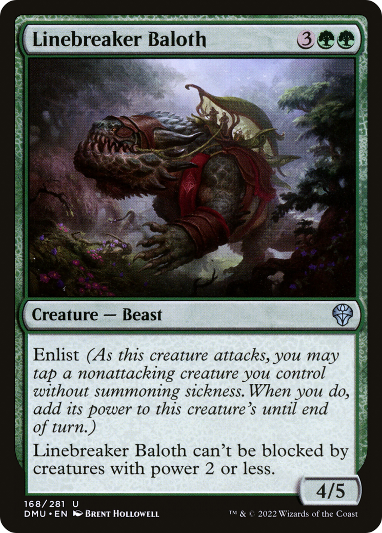Linebreaker Baloth (168) Foil - Dominaria United