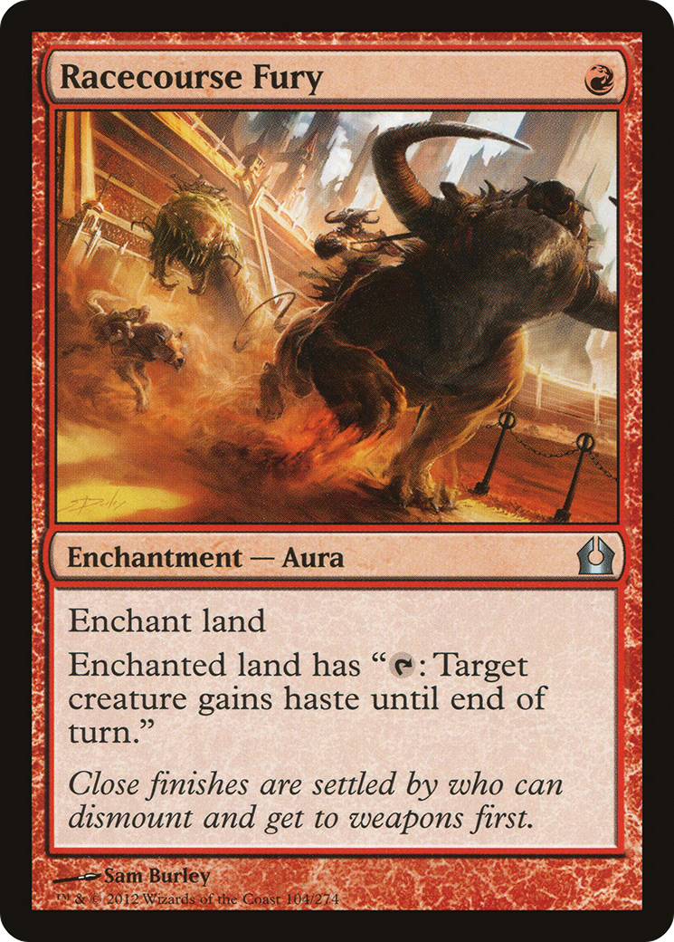 Racecourse Fury (104) Foil - Return to Ravnica