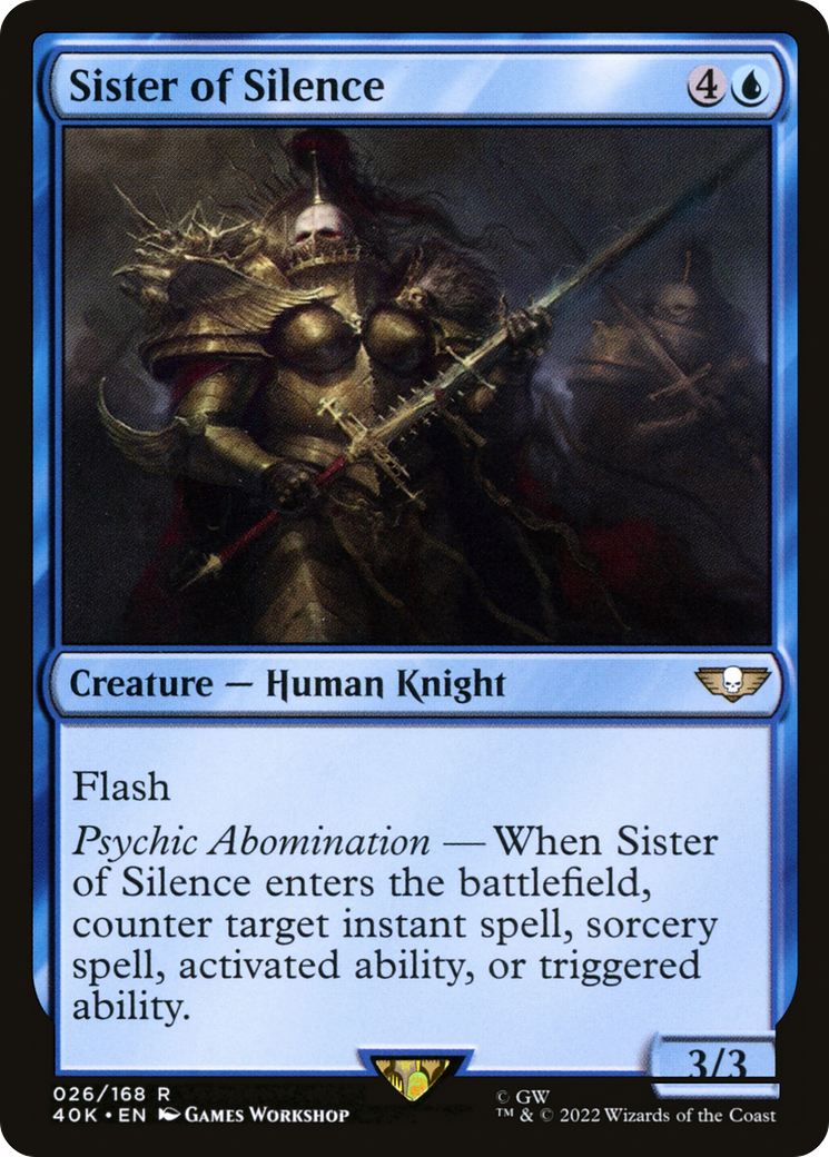 Sister of Silence (026) - Warhammer 40,000 Commander