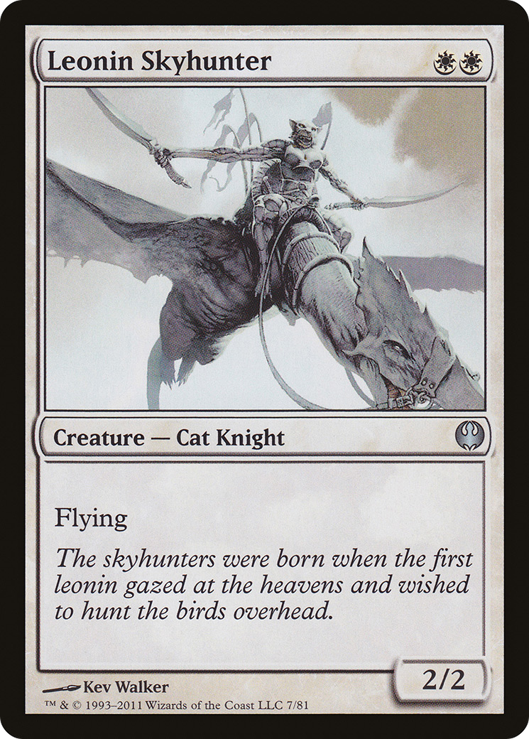 Leonin Skyhunter (007) - Duel Decks: Knights vs. Dragons