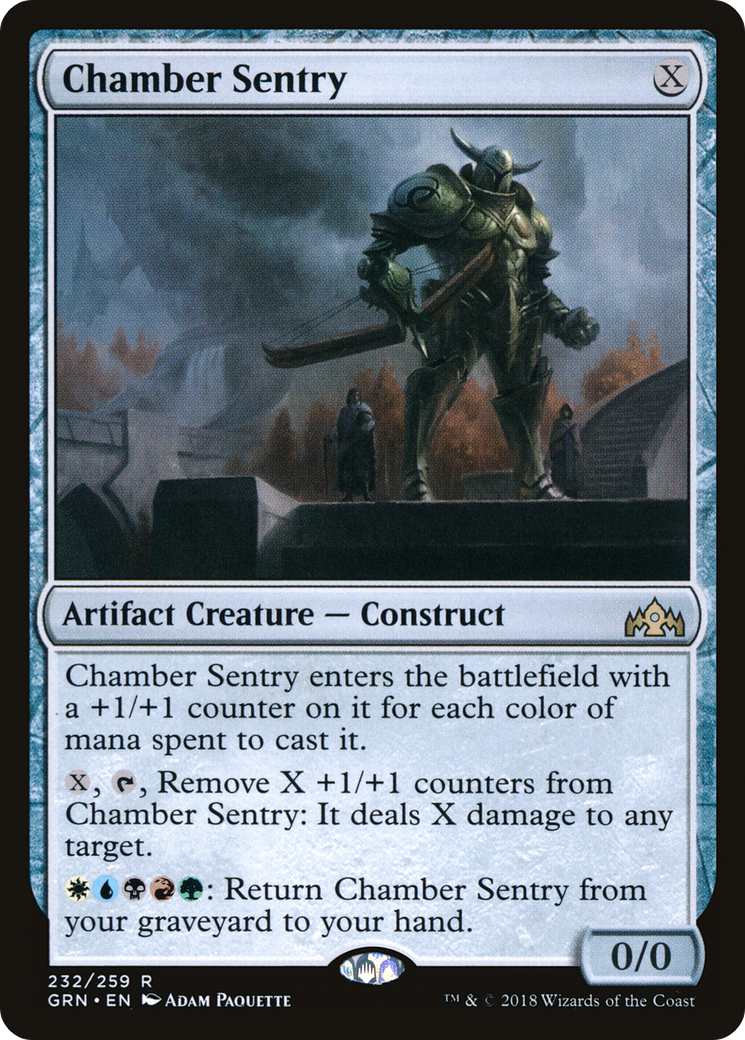 Chamber Sentry (232) - Guilds of Ravnica