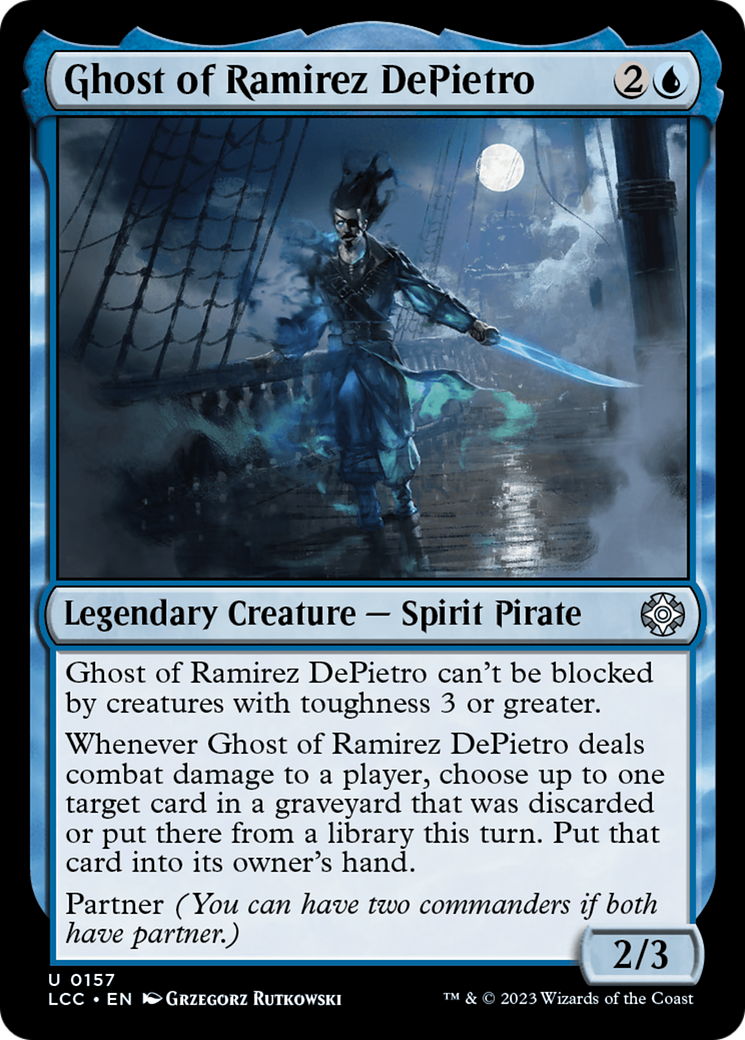 Ghost of Ramirez DePietro (157) - The Lost Caverns of Ixalan Commander