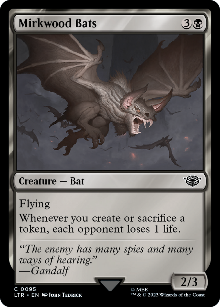 Mirkwood Bats (095) Foil - The Lord of the Rings: Tales of Middle-earth