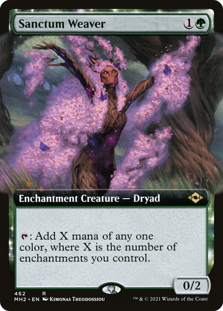 Sanctum Weaver (Extended Art) (462) - Modern Horizons 2