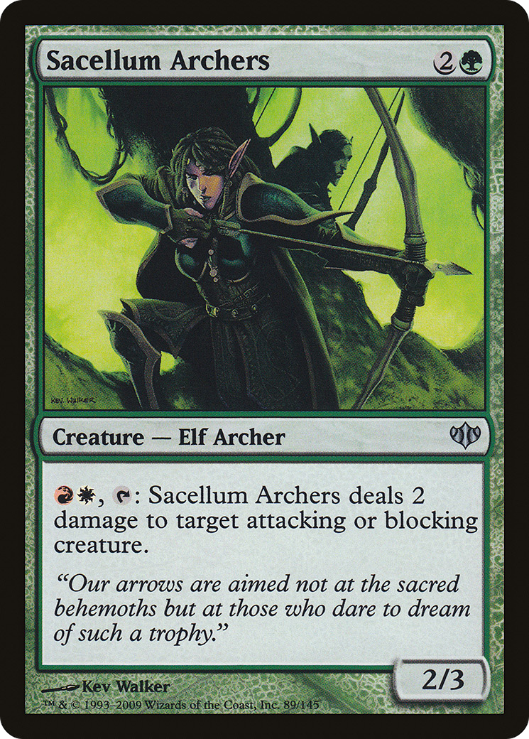 Sacellum Archers (089) Foil - Conflux