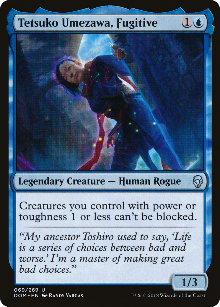 Tetsuko Umezawa, Fugitive (069) Foil - Dominaria