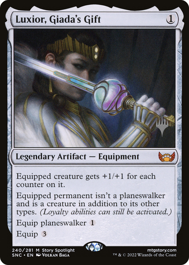 Luxior, Giada's Gift (240) Foil - Streets of New Capenna Promos
