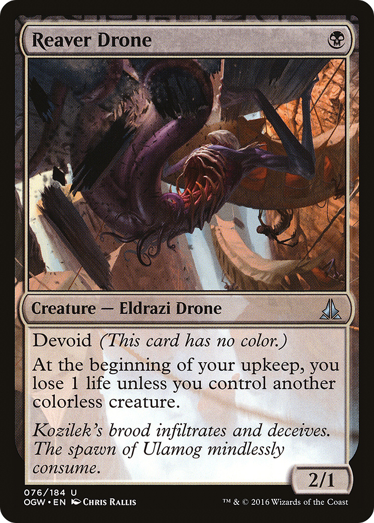 Reaver Drone (076) Foil - Oath of the Gatewatch