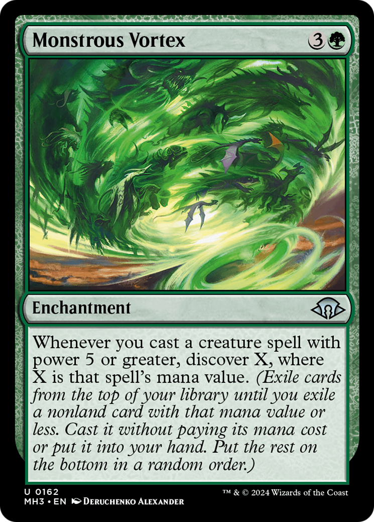 Monstrous Vortex (162) Foil - Modern Horizons 3