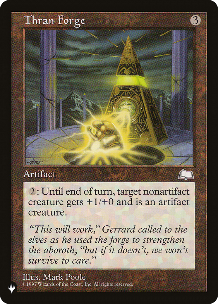 Thran Forge (Retro) (WTH-159) - The List