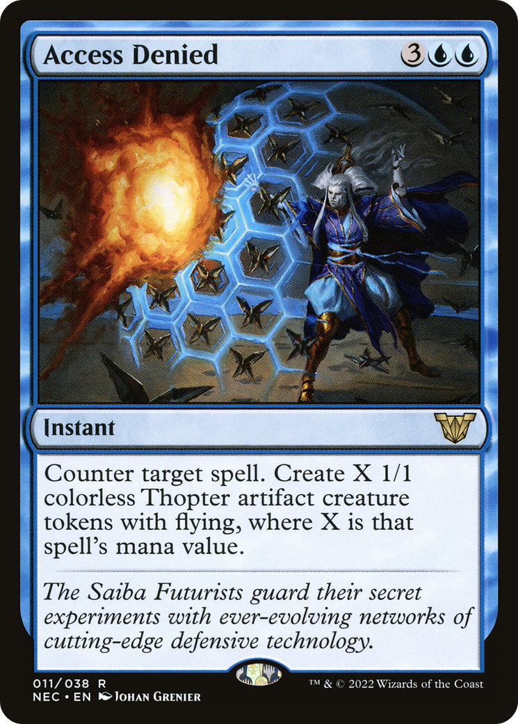 Access Denied (011) - Neon Dynasty Commander