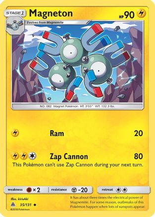 Magneton (35) Reverse Holofoil - Forbidden Light
