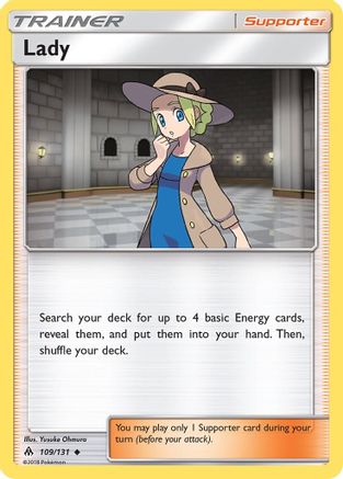 Lady (109) Reverse Holofoil - Forbidden Light