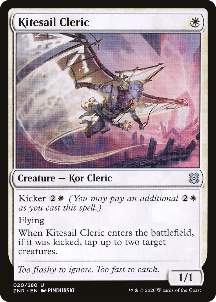 Kitesail Cleric (020) Foil - Zendikar Rising