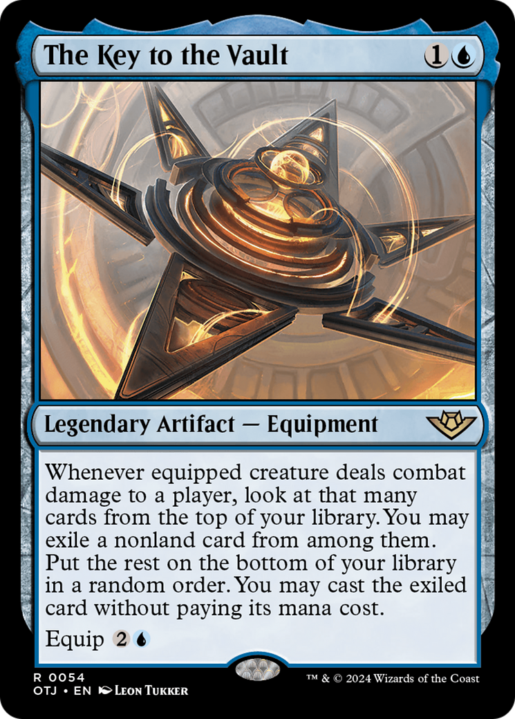 The Key to the Vault (054) Foil - Outlaws of Thunder Junction