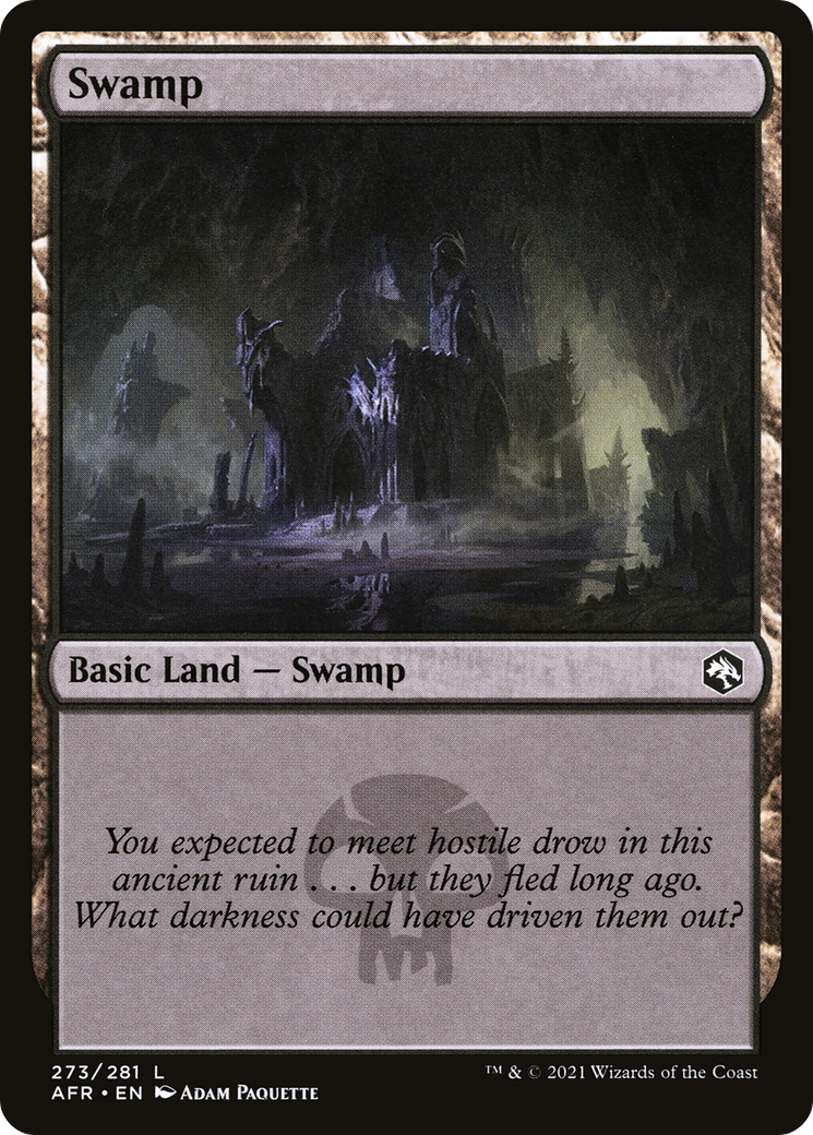 Swamp (273) Foil - Adventures in the Forgotten Realms
