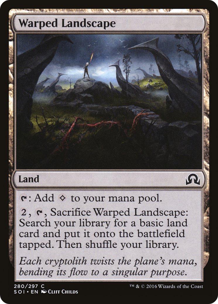 Warped Landscape (280) - Shadows over Innistrad