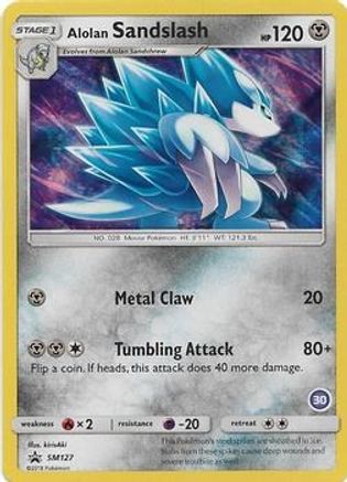 Alolan Sandslash (30) (SM127) Holofoil - SM Trainer Kit Alolan Sandslash & Alolan Ninetales