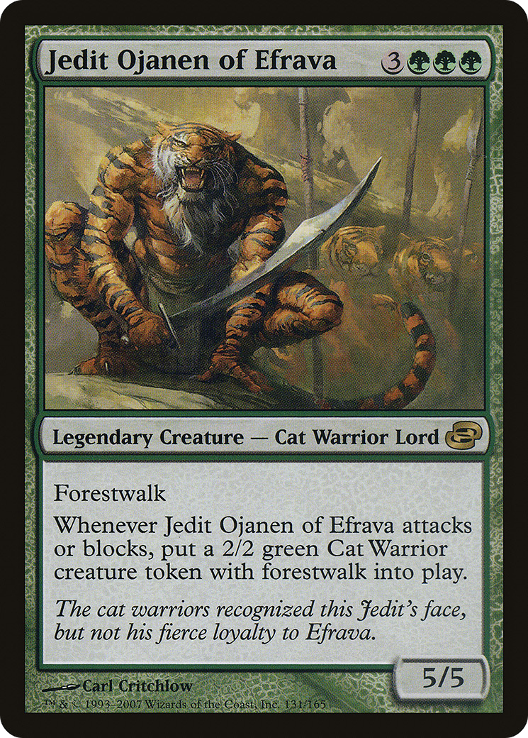 Jedit Ojanen of Efrava (131) Foil - Planar Chaos