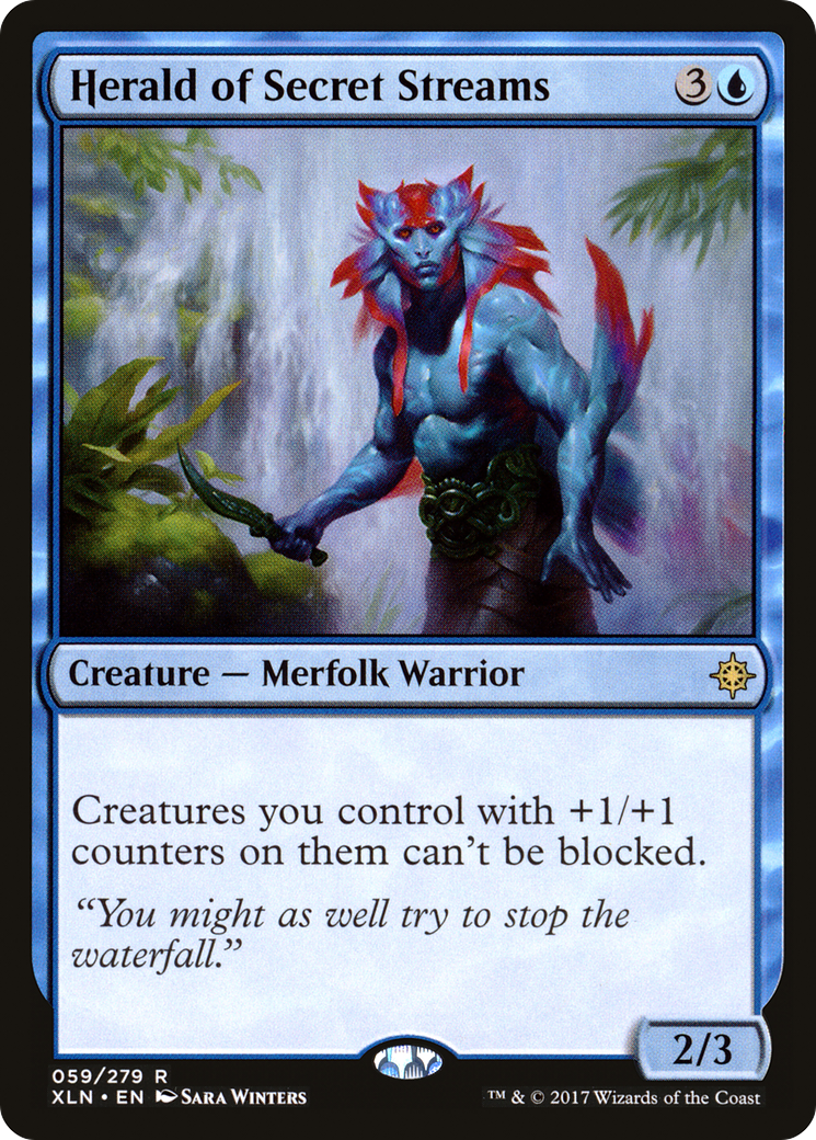 Herald of Secret Streams (059) Foil - Ixalan