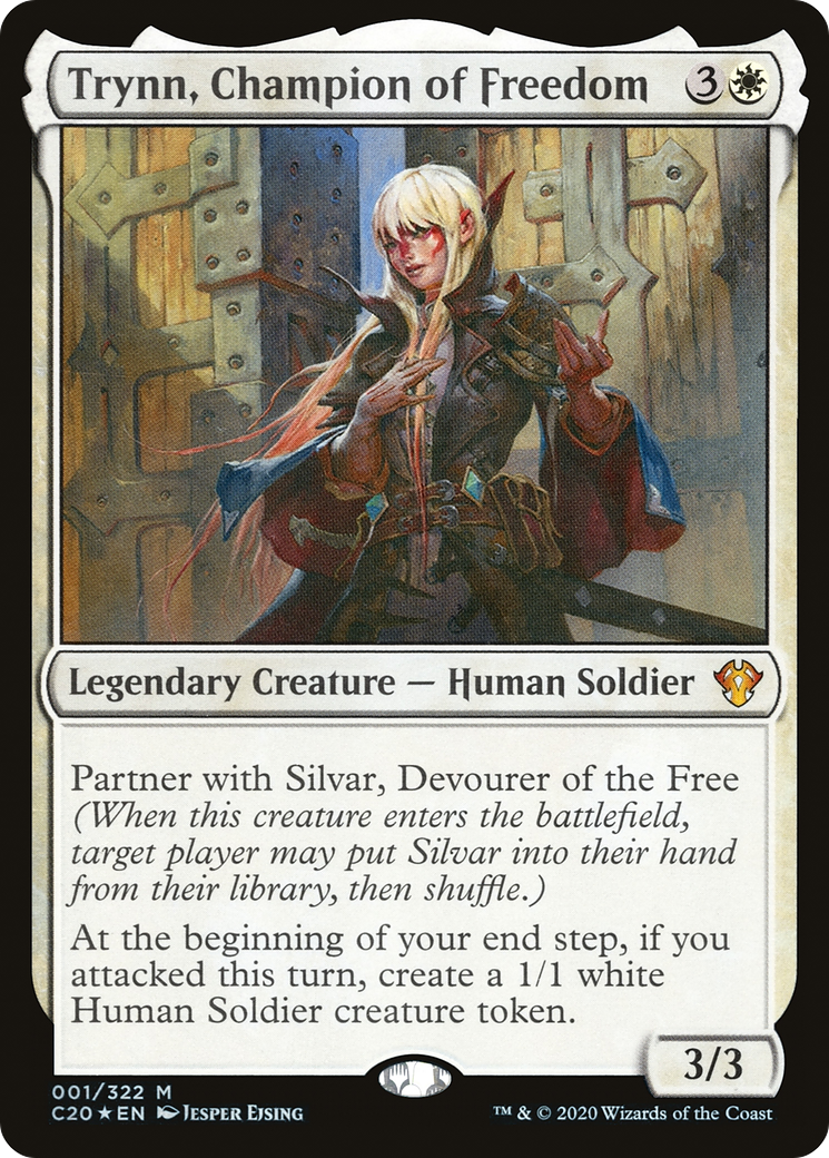 Trynn, Champion of Freedom (001) Foil - Commander 2020