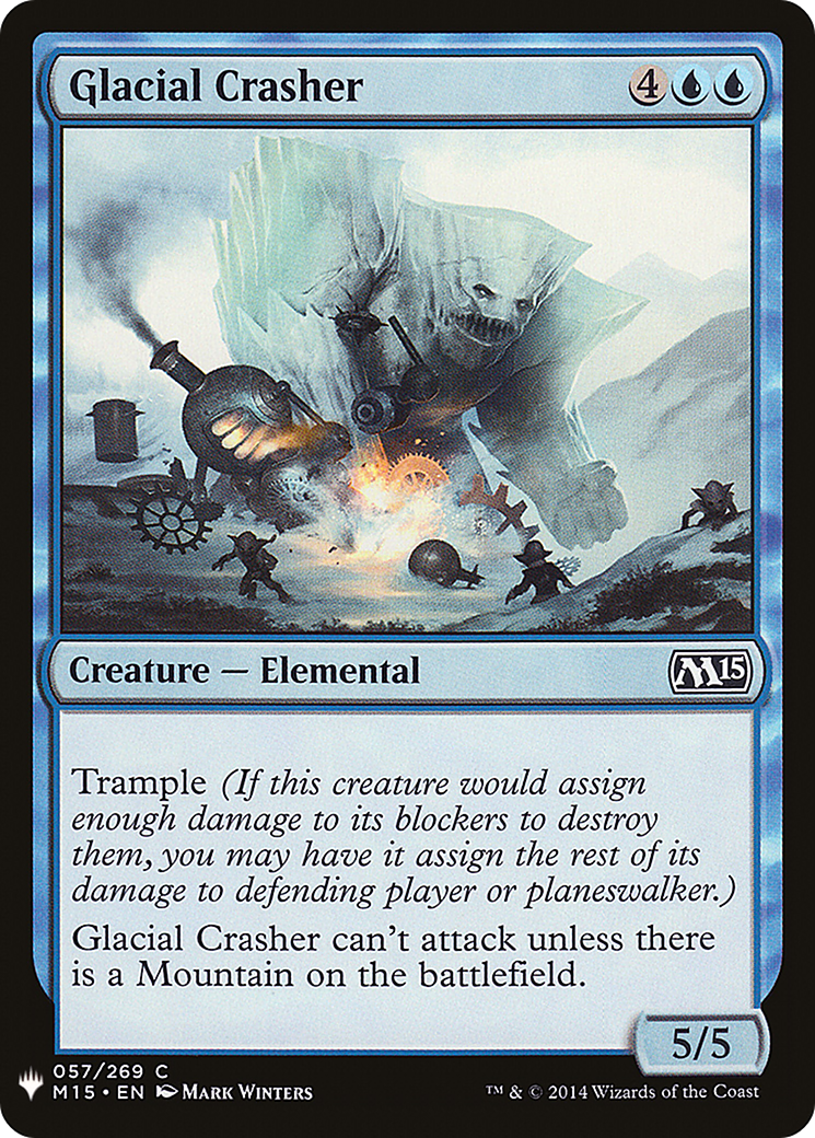 Glacial Crasher (M15-57) - The List
