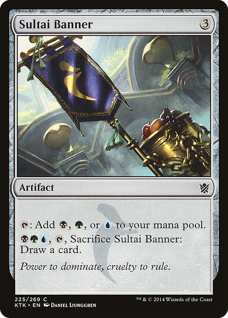 Sultai Banner (225) Foil - Khans of Tarkir