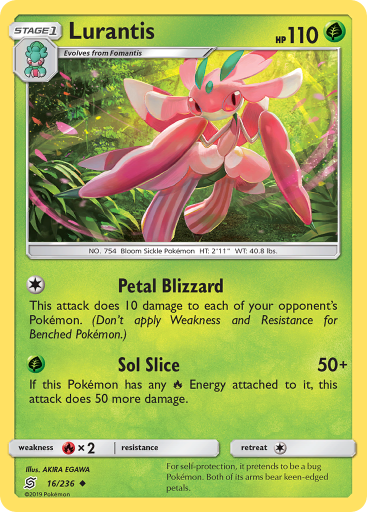 Lurantis (16) Reverse Holofoil - Unified Minds