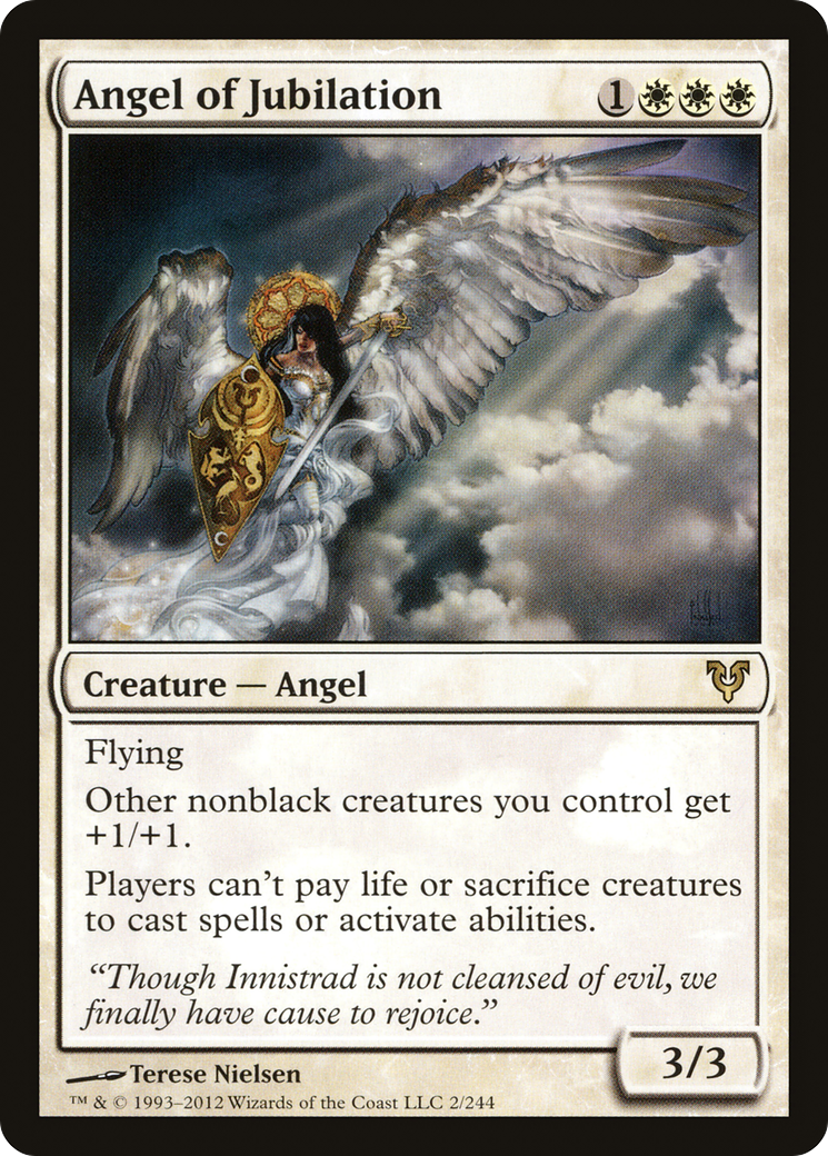 Angel of Jubilation (002) - Avacyn Restored