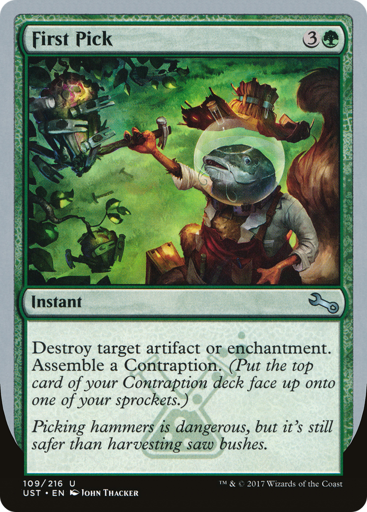 First Pick (109) Foil - Unstable