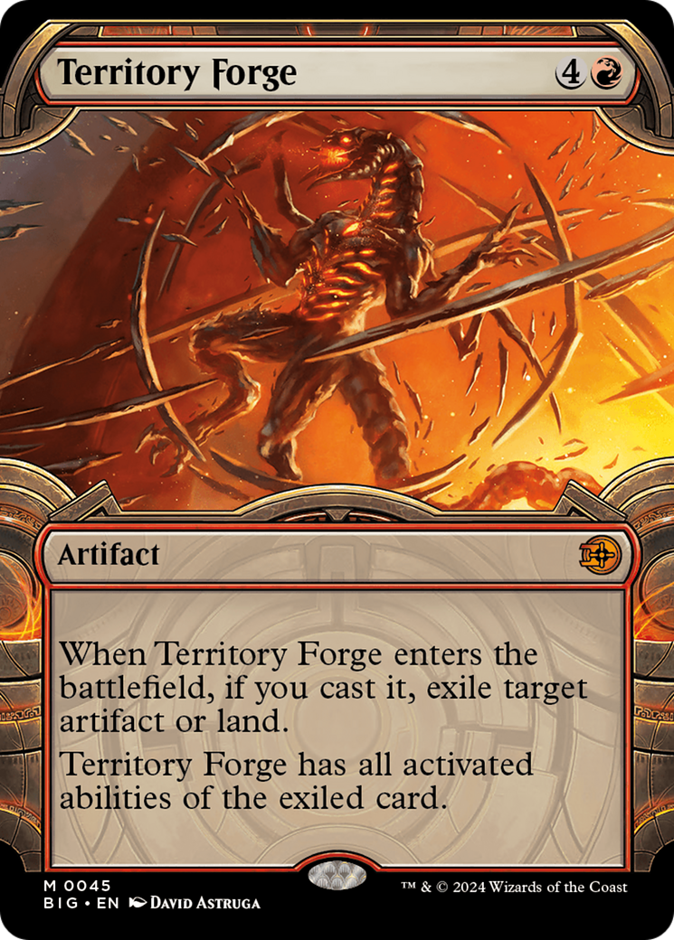 Territory Forge (Showcase) (045) Foil - The Big Score