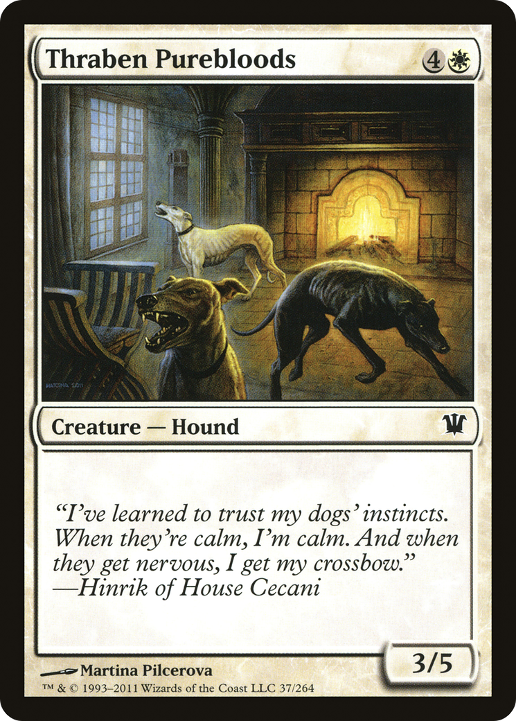 Thraben Purebloods (037) Foil - Innistrad