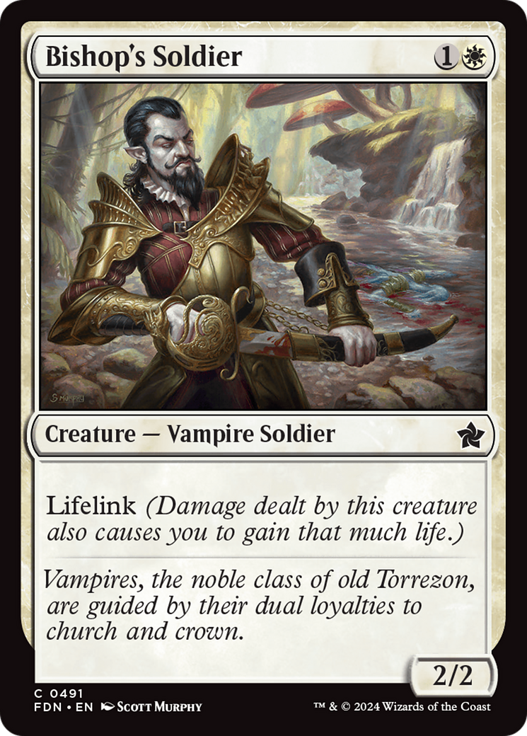 Bishop's Soldier (491) - Foundations