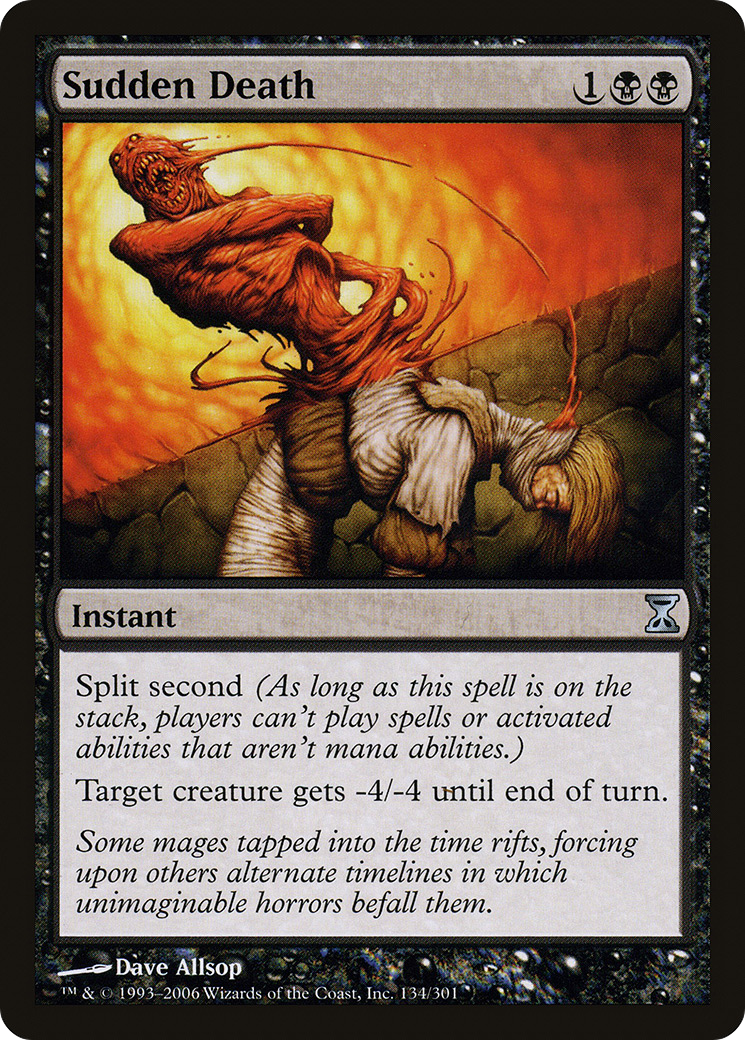 Sudden Death (134) Foil - Time Spiral