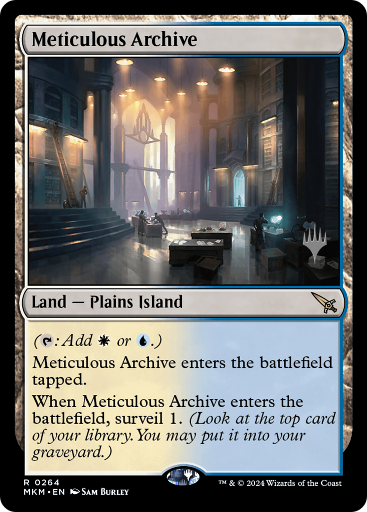 Meticulous Archive (264) Foil - Murders at Karlov Manor Promos